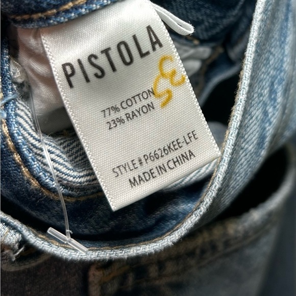 NWT PISTOLA Presley High- Rise Relaxed Roller in Los Feliz- Size 25 - Picture 11 of 12
